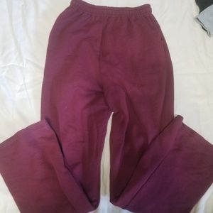 Dark red/Burgundy sweatpants